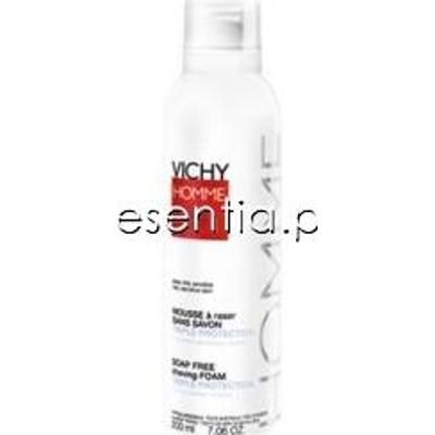 Vichy Vichy Homme Pianka do golenia do skóry wrażliwej o potrójnym działaniu 200 ml