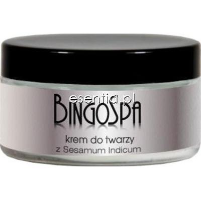 BingoSpa Pielęgnacja twarzy Krem do twarzy z olejkiem sezamowym (Sesamum Indicum) 100 g