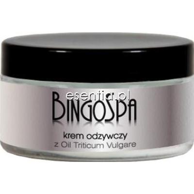 BingoSpa Pielęgnacja twarzy Krem odżywczy z olejkiem z kiełków pszenicy (Triticum Vulgare) 100 g