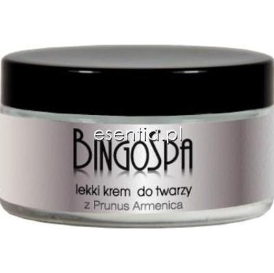 BingoSpa Pielęgnacja twarzy Lekki krem do twarzy z olejkiem morelowym (Prunus Armenica) 100 g