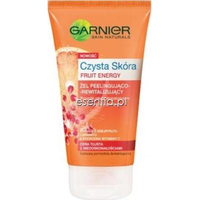 Garnier Czysta Skóra Fruit Energy Żel peelingująco-rewitalizujący 150 ml