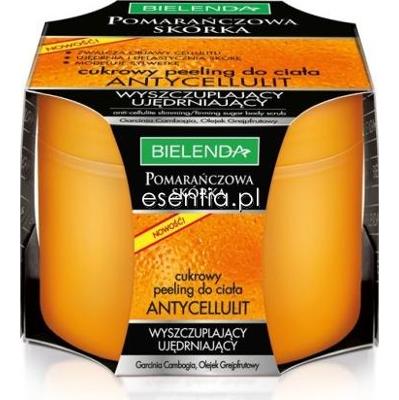 Bielenda Pomarańczowa Skórka Cukrowy peeling do ciała antycellulit Wyszczuplający / Ujędrniający 200 g