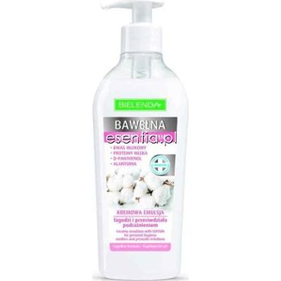 Bielenda Higiena Intymna Kremowa emulsja do higieny intymnej Bawełna 300 ml
