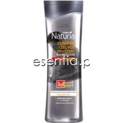 Joanna men Naturia Szampon i żel pod prysznic dla mężczyzn 3w1 300 ml