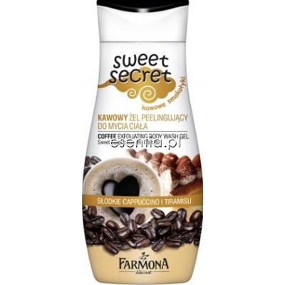 Farmona Sweet Secret Kawowy żel peelingujący do mycia ciała 225 ml