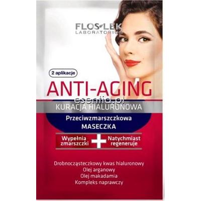 Flos-Lek  Anti-Aging Kuracja Hialuronowa - Przeciwzmarszczkowa maseczka 10 ml