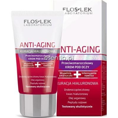 Flos-Lek  Anti-Aging Kuracja Hialuronowa - Przeciwzmarszczkowy krem pod oczy 30 ml