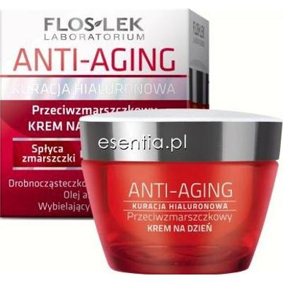 Flos-Lek  Anti-Aging Kuracja Hialuronowa - Przeciwzmarszczkowy krem na dzień SPF 15 50 ml