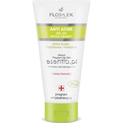 Flos-Lek Pharma Anti Acne Żel do mycia twarzy 200 ml