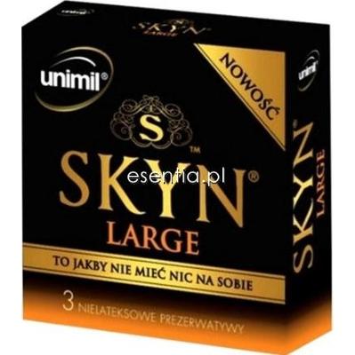 Unimil  Prezerwatywy Skyn Large op. / 3 szt.