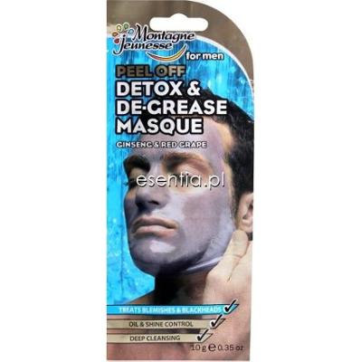 Montagne Jeunesse MJ Men Maseczka detox czysta i zdrowa skóra (peel-off) 10 g