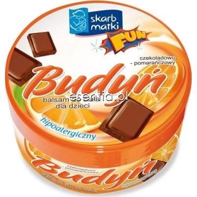 Skarb Matki FUN Budyń czekoladowo-pomarańczowy do ciała dla dzieci 140 ml