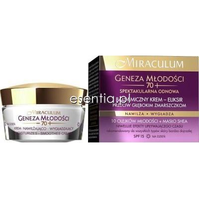 Miraculum Geneza Młodości 70+ Balsamiczny krem - eliksir przeciw głębokim zmarszczkom na dzień 50 ml