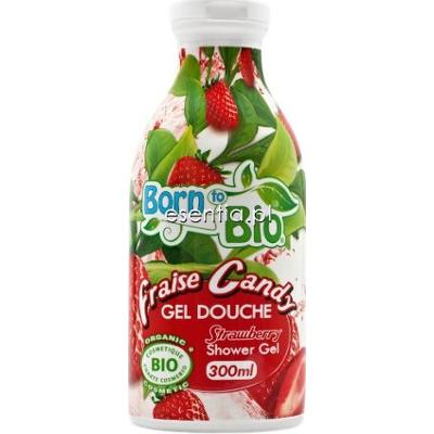 Born to Bio  Żel pod prysznic BIO Truskawka 300 ml