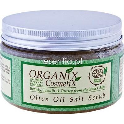 OrganiX CosmetiX  Organiczny scrub solny z oliwą z oliwek 420 g