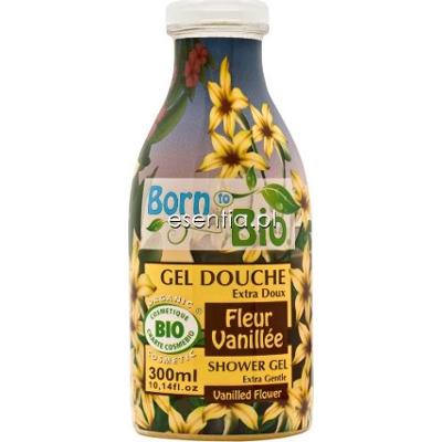 Born to Bio  Żel pod prysznic BIO Kwiat Wanilii 300 ml