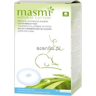 Masmi  Wkładki laktacyjne 100% bawełny organicznej op./10 szt.