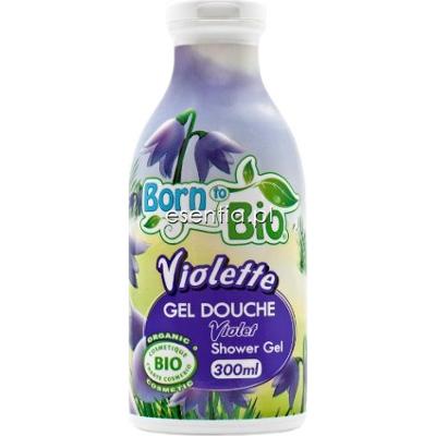 Born to Bio  Żel pod prysznic BIO Fiołek 300 ml