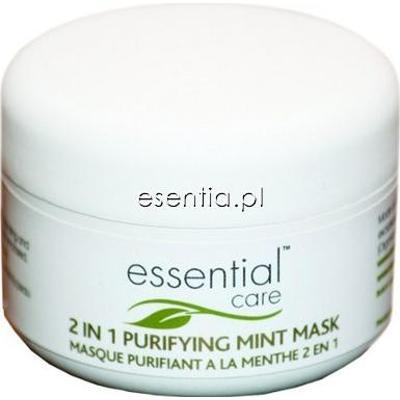 Essential Care  Maseczka oczyszczająca miętowa 2w1 50 g