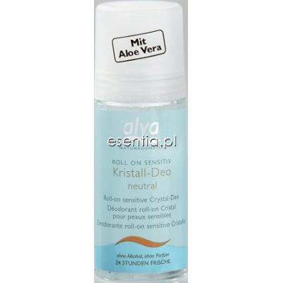 Alva  Dezodorant z kryształu Sensitive w kulce 50 ml