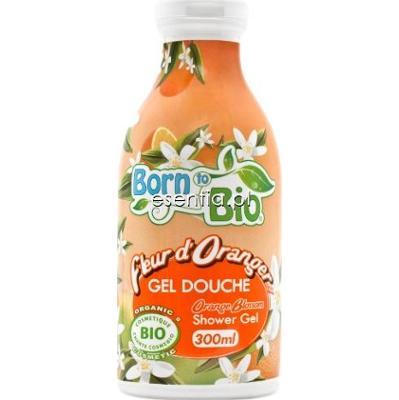 Born to Bio  Żel pod prysznic BIO Kwiat Pomarańczy 300 ml