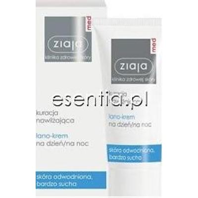 Ziaja Med kuracja nawilżająca Lano-krem na dzień / na noc 50 ml