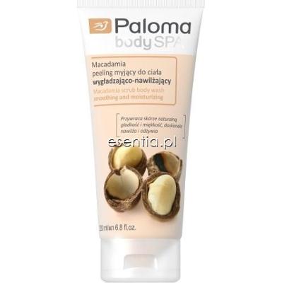 Paloma Body SPA Macadamia peeling myjący do ciała wygładzająco - nawilżający 200 ml