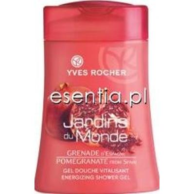 Yves Rocher Jardins Du Monde Żel pod prysznic z owocem granatu z Hiszpanii 200 ml