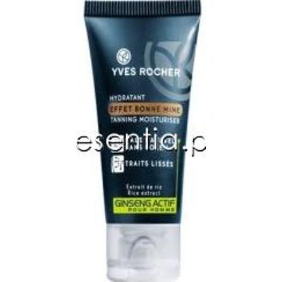 Yves Rocher Ginseng Actif Pour Homme Nawilżająco - brązujący krem do twarzy 50 ml