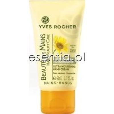 Yves Rocher Beaute Des Mains Intensywnie odżywiający krem do rąk 50 ml