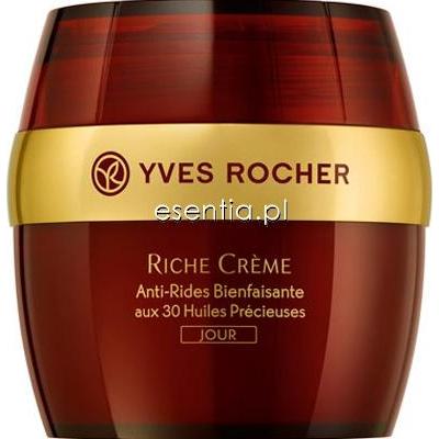 Yves Rocher  Riche Creme Krem przeciwzmarszczkowy na dzień przywracający komfort 50 ml