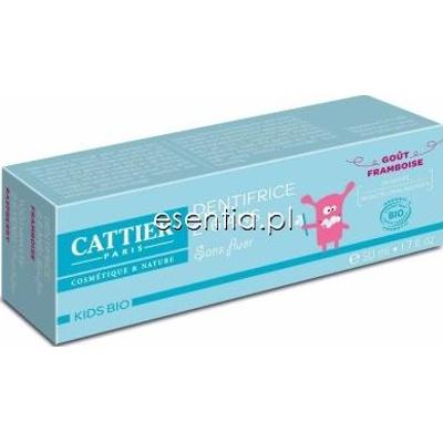 Cattier Kids Bio Pasta do zębów dla dzieci 2-6 lat 50 ml