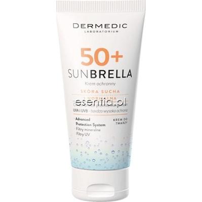 Dermedic  Sunbrella Krem ochronny do twarzy SPF50 - skóra sucha i normalna 50 g