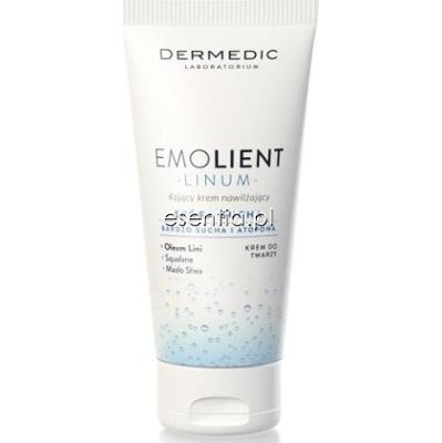 Dermedic Emolient Linum Kojący krem nawilżający do twarzy 50 g