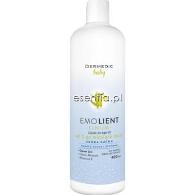 Dermedic Emolient Linum Olejek do kąpieli dla dzieci 400 ml