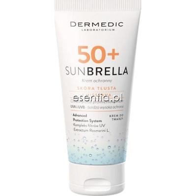 Dermedic  Sunbrella Krem ochronny do twarzy SPF50 - skóra tłusta i mieszana 50 g