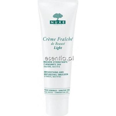 Nuxe  Creme Fraiche de Beaute Light - Nawilżająco-kojąca emulsja o lekkiej konsystencji 30 ml