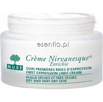 Nuxe  Nirvanesque Creme - Krem przeciw pierwszym zmarszczkom mimicznym do cery suchej i bardzo suchej 50 ml