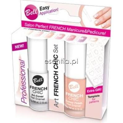 Bell  Zestaw lakierów do paznokci French Chic Art 