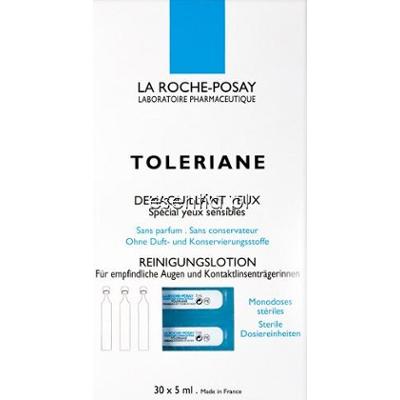 La Roche Posay  Toleriane Preparat do demakijażu oczu 30x 5 ml