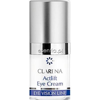 Clarena Eye Line Actlift Eye Cream - Aktywnie liftujący krem pod oczy z diamentem 15 ml