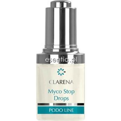Clarena Podo Line Myco Stop Drops - Ochronny płyn do pielęgnacji paznokci u stóp 30 ml
