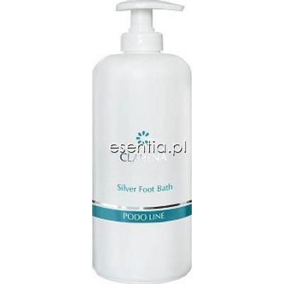Clarena Podo Line Silver Foot Bath - Srebrny płyn do kąpieli stóp 500 ml