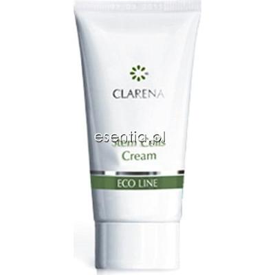 Clarena Eco Line Stem Cells Cream - Krem z roślinnymi komórkami macierzystymi 50 ml