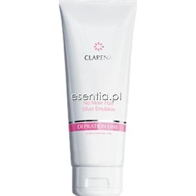 Clarena Depilation Line No More Hair Silver Emulsion - Srebrna emulsja po depilacji opóźniająca odrost włosów 100 ml