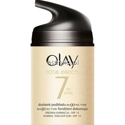 Olay Total Effects 7x Krem na dzień SPF15 z dodatkiem podkładu Max Factor 50 ml
