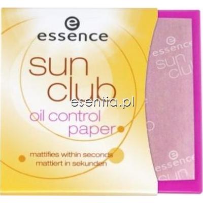 Essence  Sun Club Bibułki matujące 