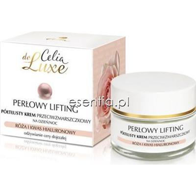 Celia  De Luxe Perłowy Lifting Półtłusty krem przeciwzmarszczkowy 50 ml
