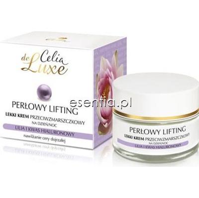Celia  De Luxe Perłowy Lifting Lekki krem przeciwzmarszczkowy 50 ml