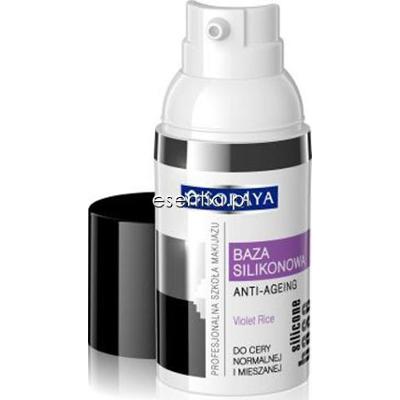 Soraya Profesjonalna Szkoła Makijażu Baza silikonowa Anti-ageing z fioletowym ryżem do cery normalnej i mieszanej 33 ml